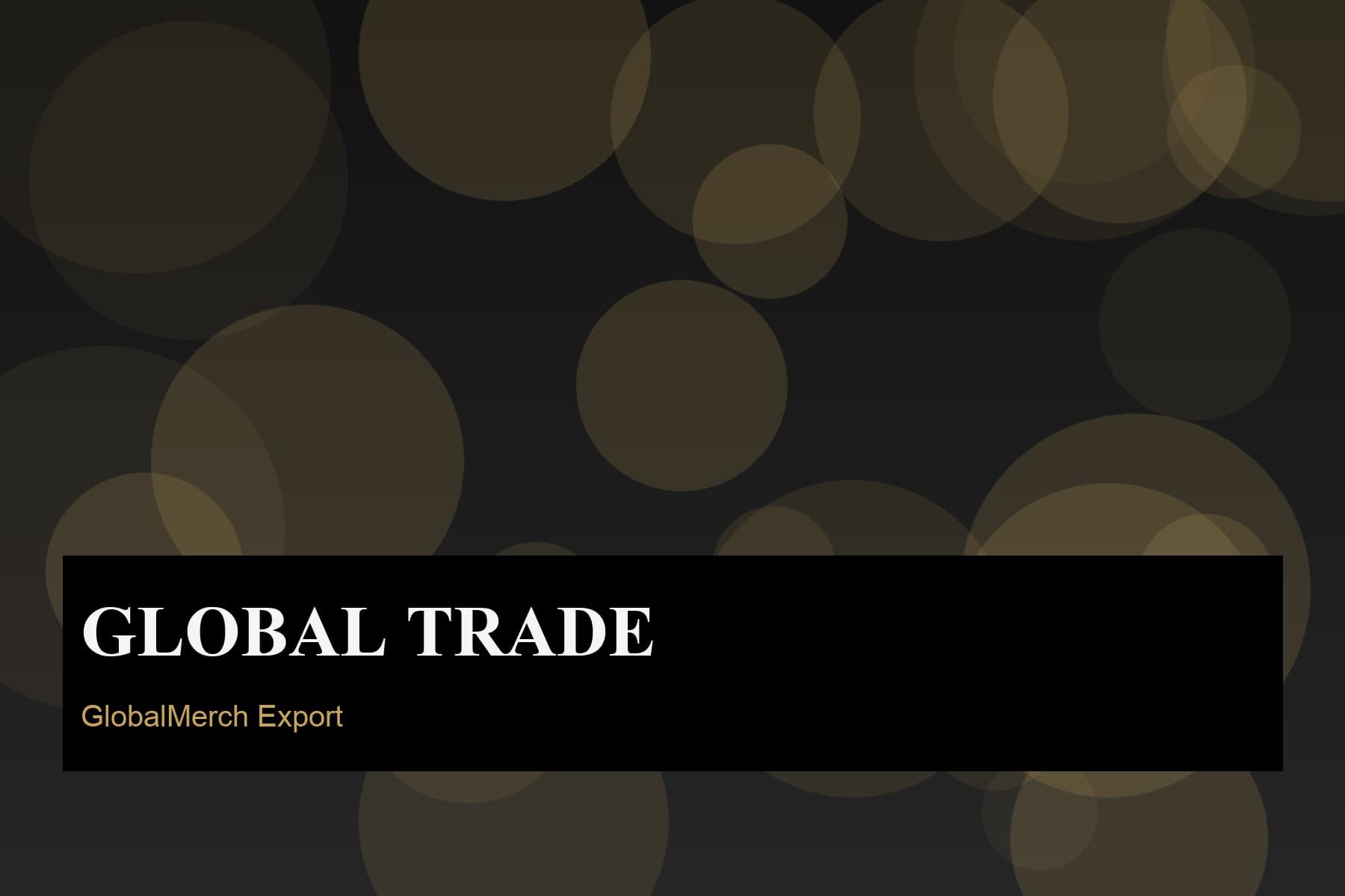 Premium cargo and global shipping