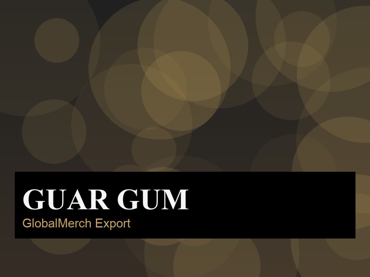 Guar gum powder